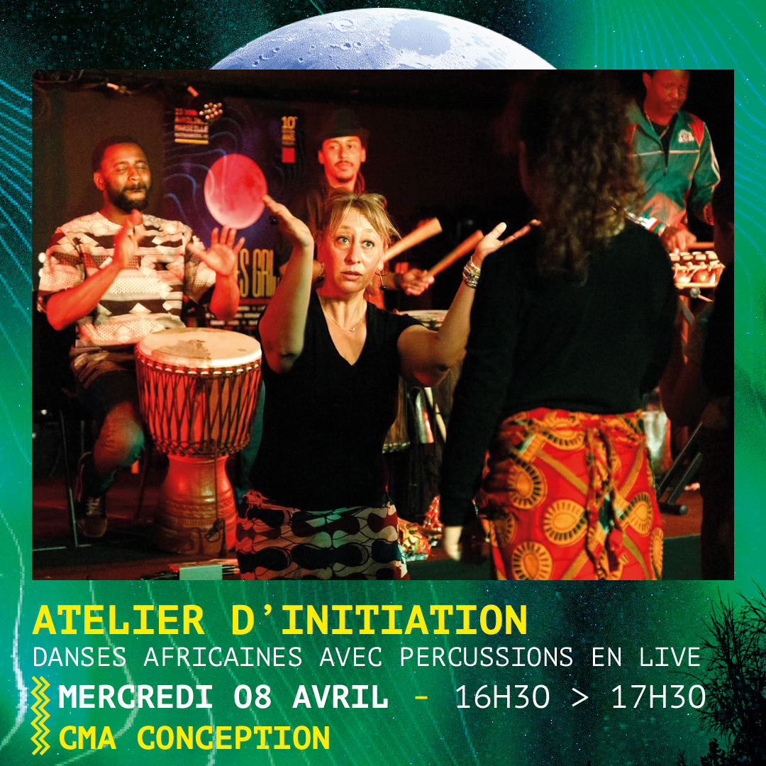 DANSES AFRICAINES AVEC PERCUSSIONS
VIRGINIE ATTANASIO NDG